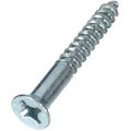 Hillman Hillman Fasteners 40027 6 x 1.5 in. Zinc Wood Screw. Pack - 100 557710